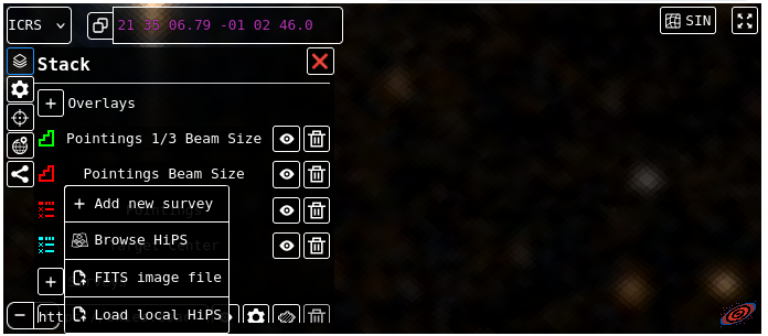 Field setup — Spatial visualiser
