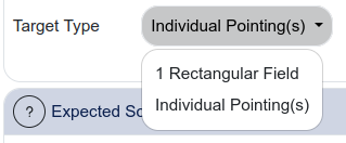 Individual pointings